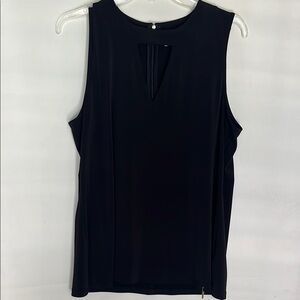 MICHAEL Michael Kors Black Sleeveless Tank Top